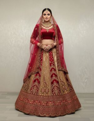 Bright Yellow Ruffle Lehenga