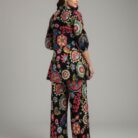 Black printed outfit