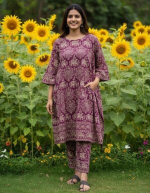 Floral patterned loungewear