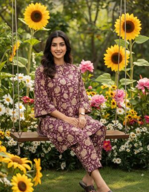 Matching printed set