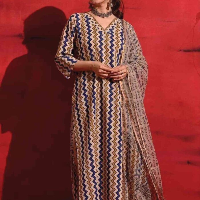 KurtaBottomDupattaSetRS480-12-