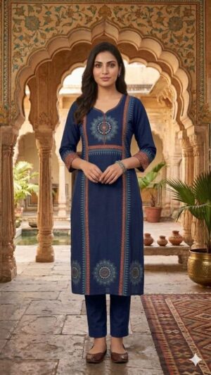 Artisanal Heritage Cotton Co-ord Collection | Elegant Kurta & Trouser Sets for Work & Festivities