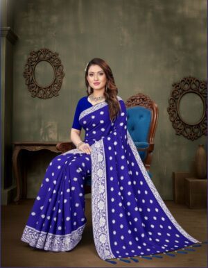 Regal Embroidered Saree Collection – A Symphony of Heritage and Grace